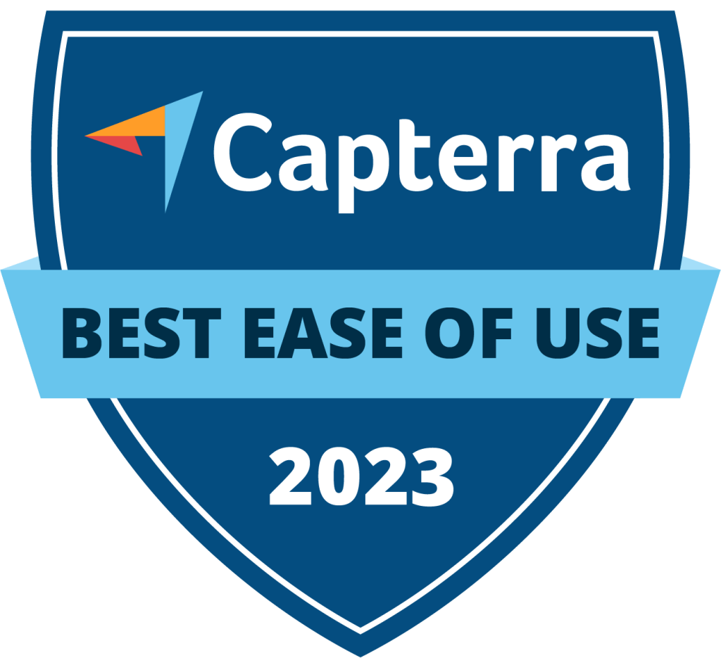 OnRes Capterra Best Ease of Use 2023 Badge